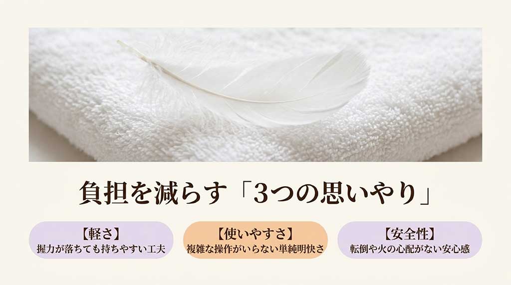 物よりも日々の暮らしやすさを求める80代の母親の心理と、負担にならない贈り物選びのポイント